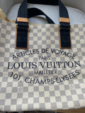 Louis Vuitton Damier Azur Beach Cabas Bag