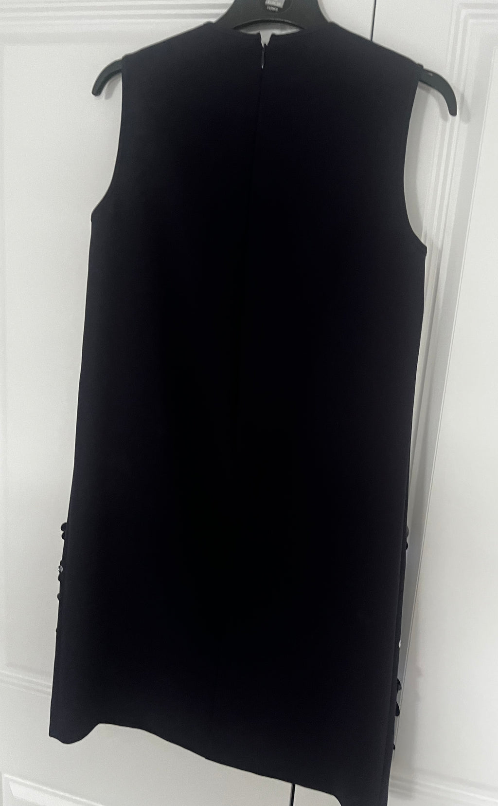 Victoria Beckham Navy Sequin Dress Size 10