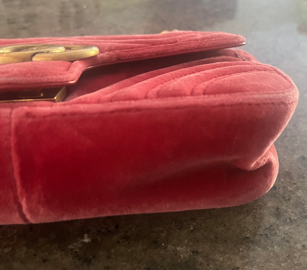 Gucci Velvet Marmont Bag