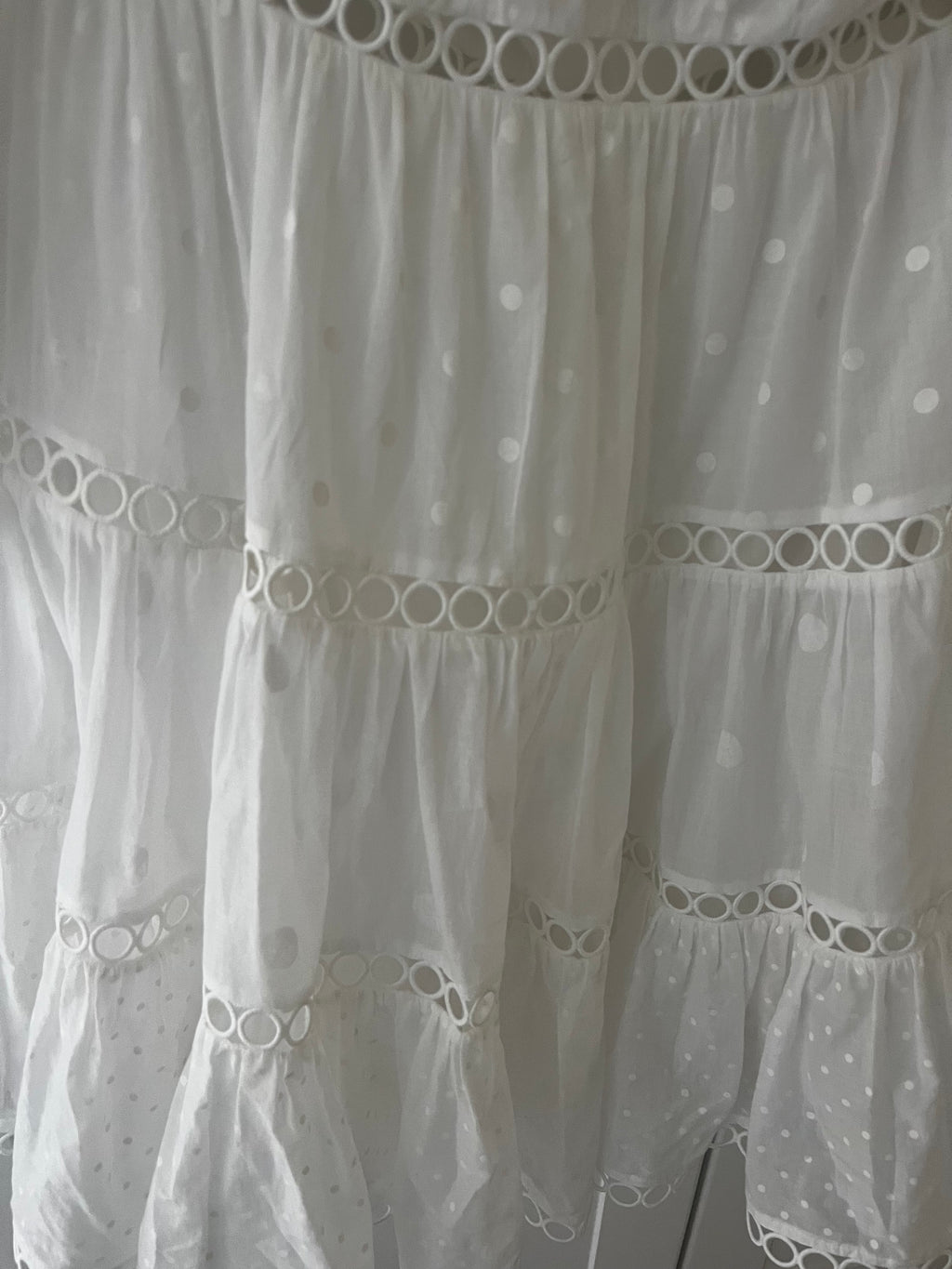 Zimmermann White Dress Size 2 (10/12)
