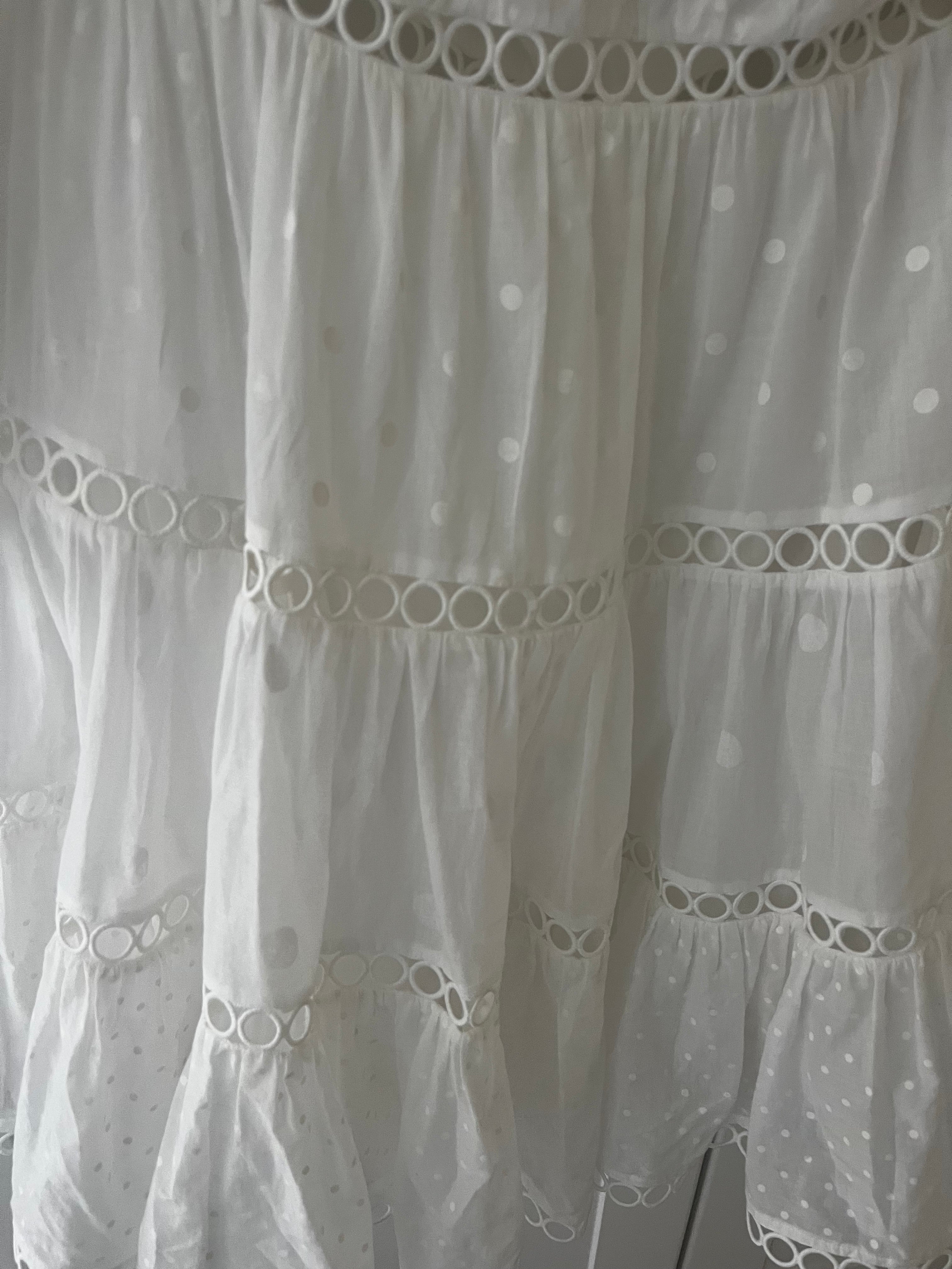 Zimmermann White Dress Size 2 (10/12)