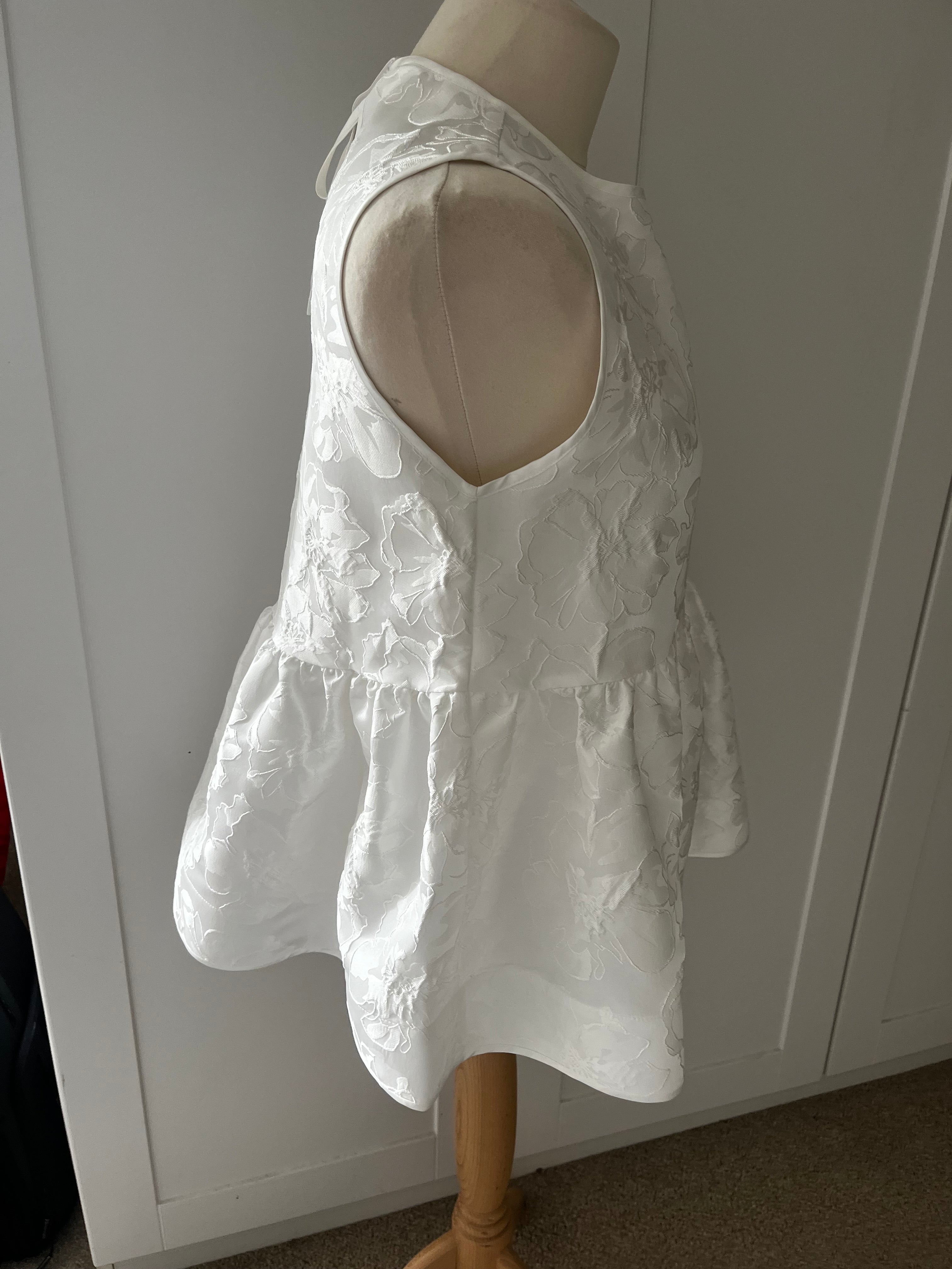 Malina White Blouse Size 36