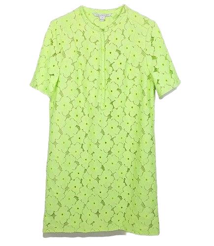 Diane Von Furstenberg Neon Dress Size 10