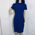 Badgley Mischka Blue Dress Size 14/16