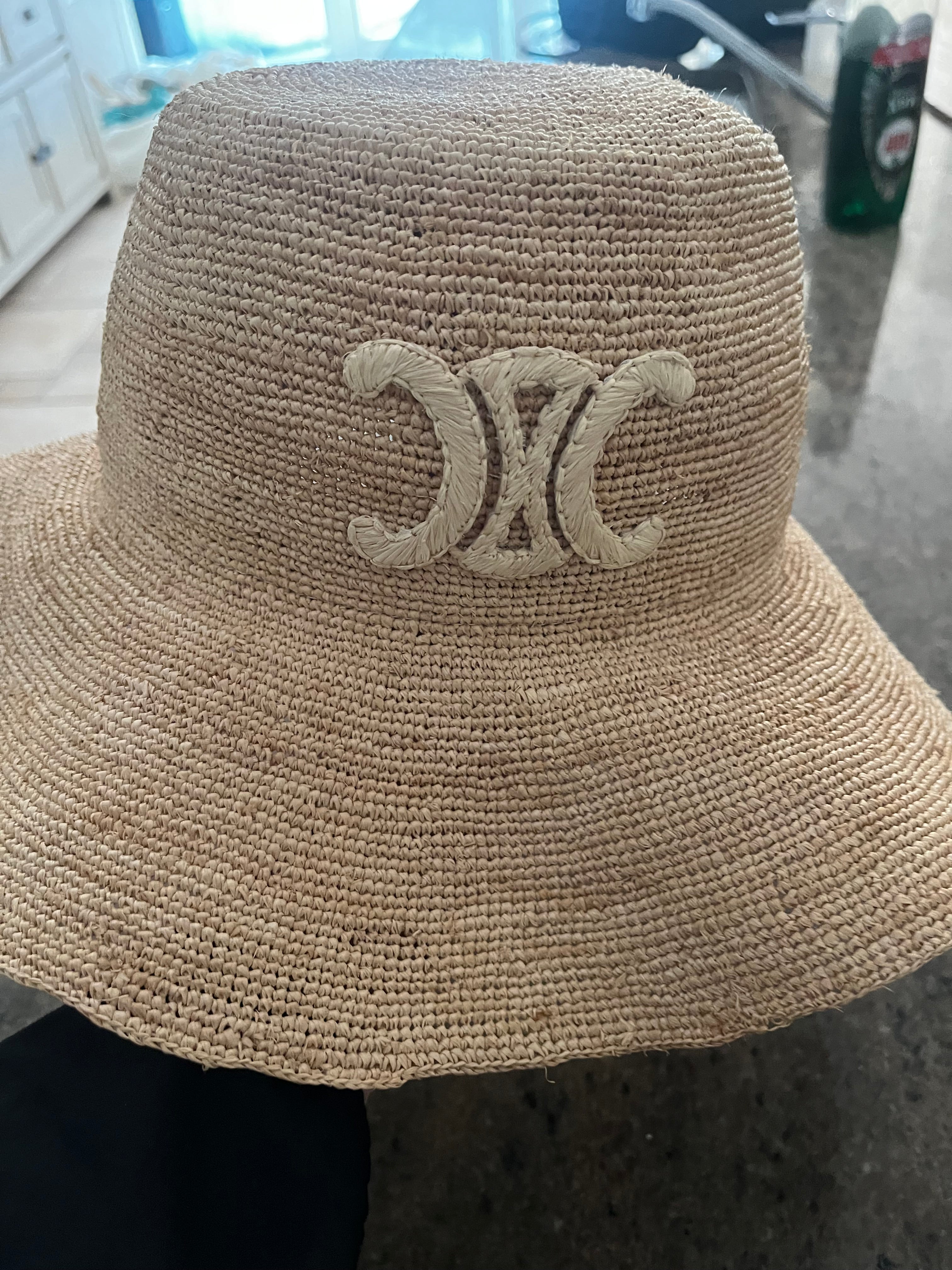 Celine Triomphe Hat Size M