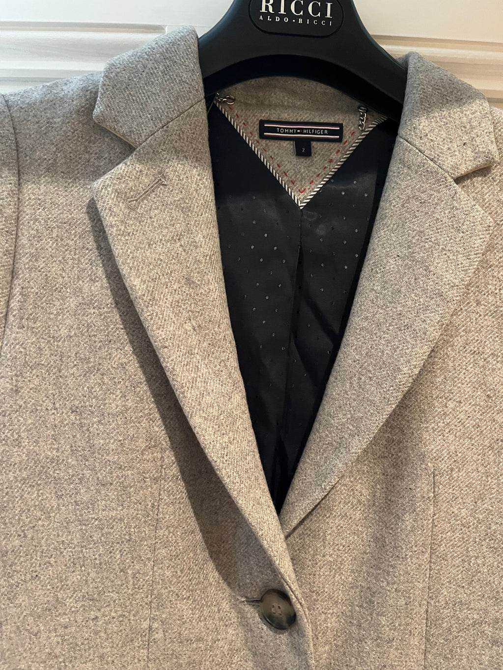 Tommy Hilfiger Grey Coat Size S