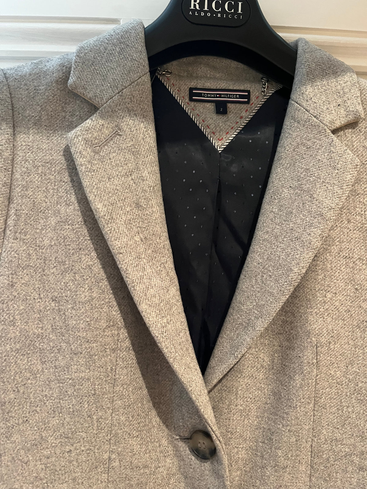 Tommy Hilfiger Grey Coat Size S