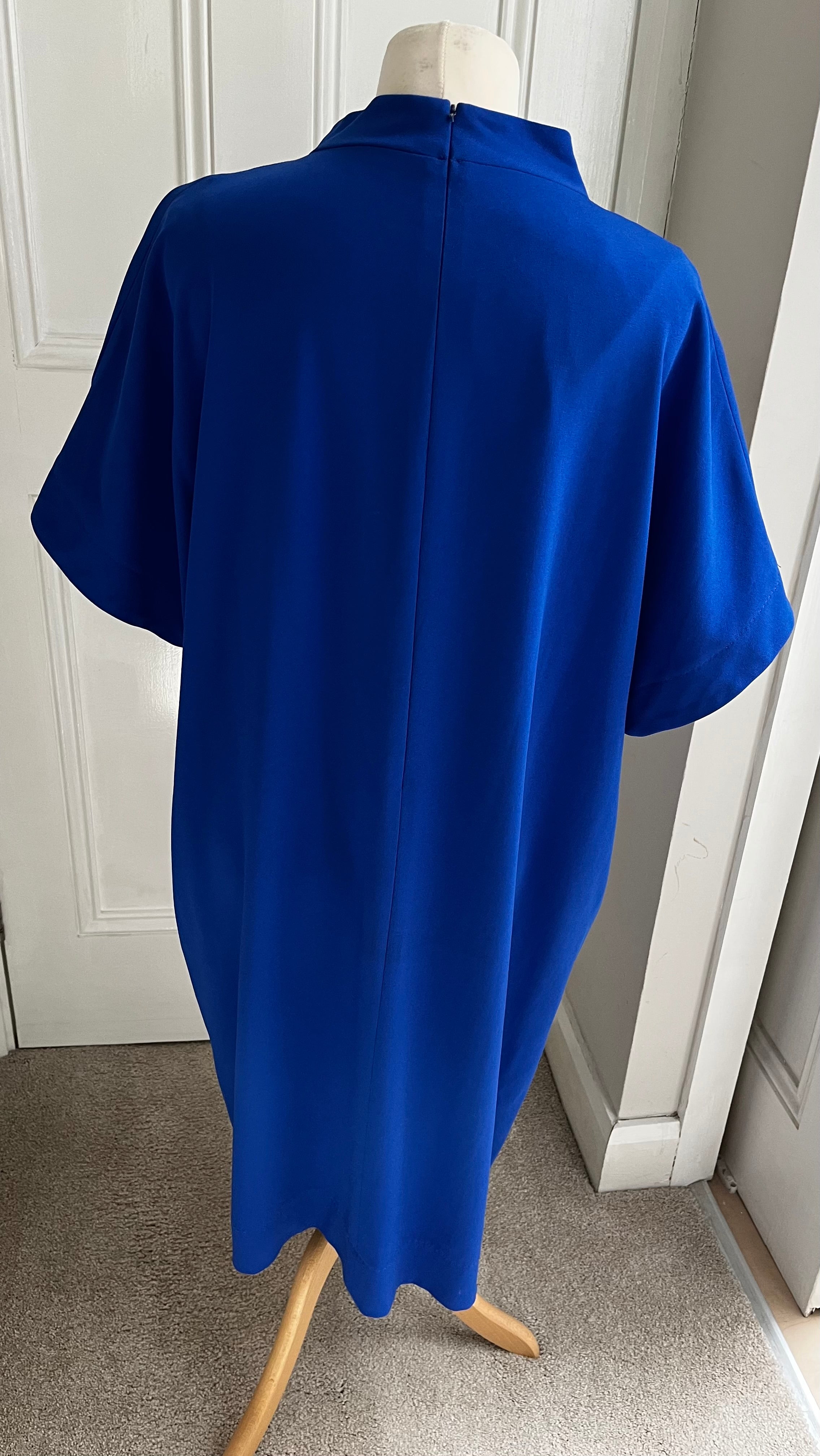 Escada Blue Dress Size 16