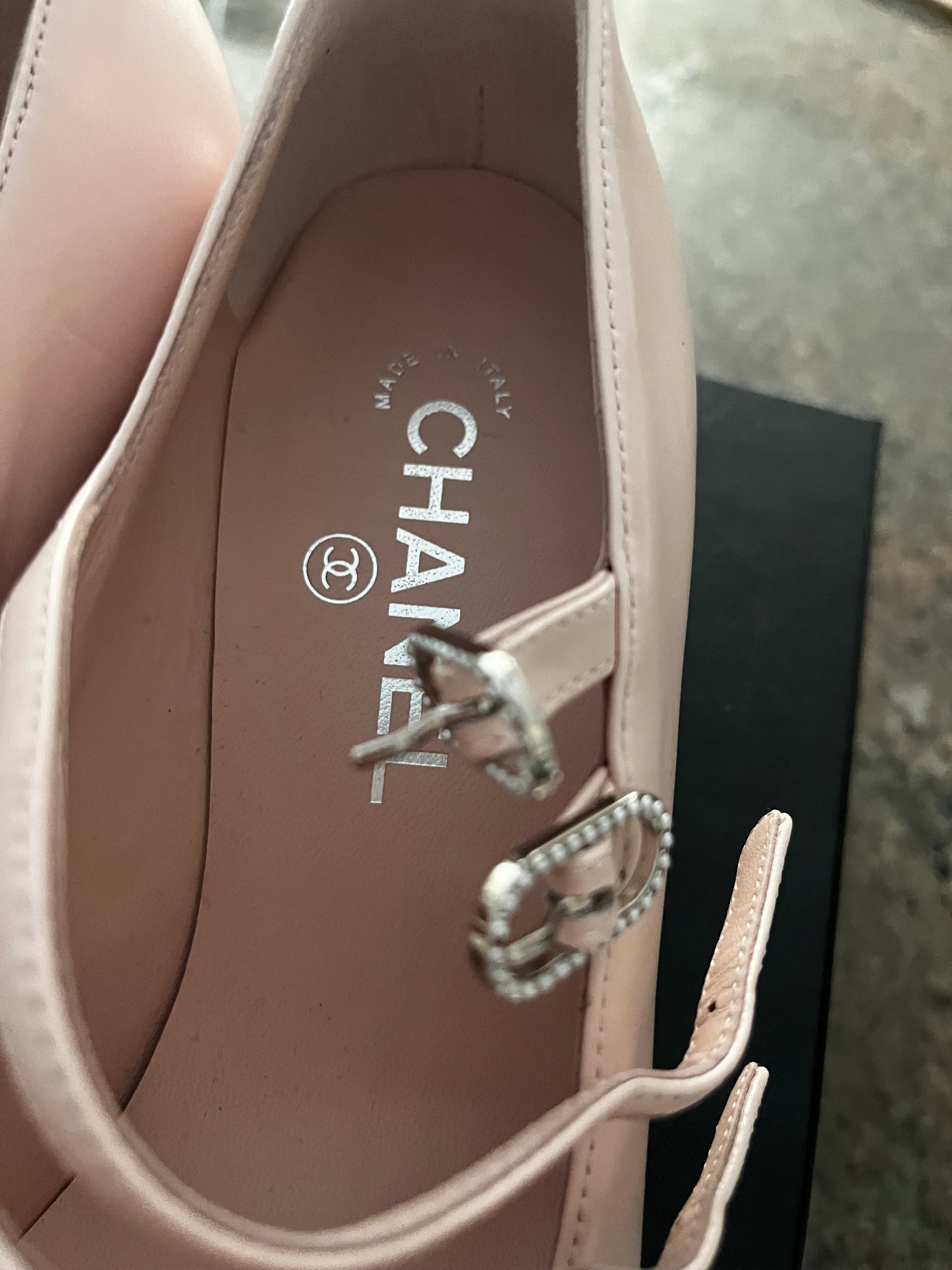 Chanel Mary Jane’s Size 38.5