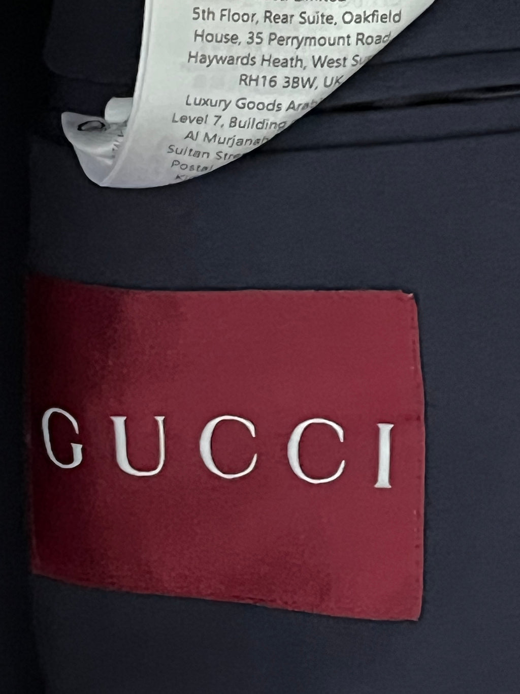 Gucci Trouser Suit Size 42
