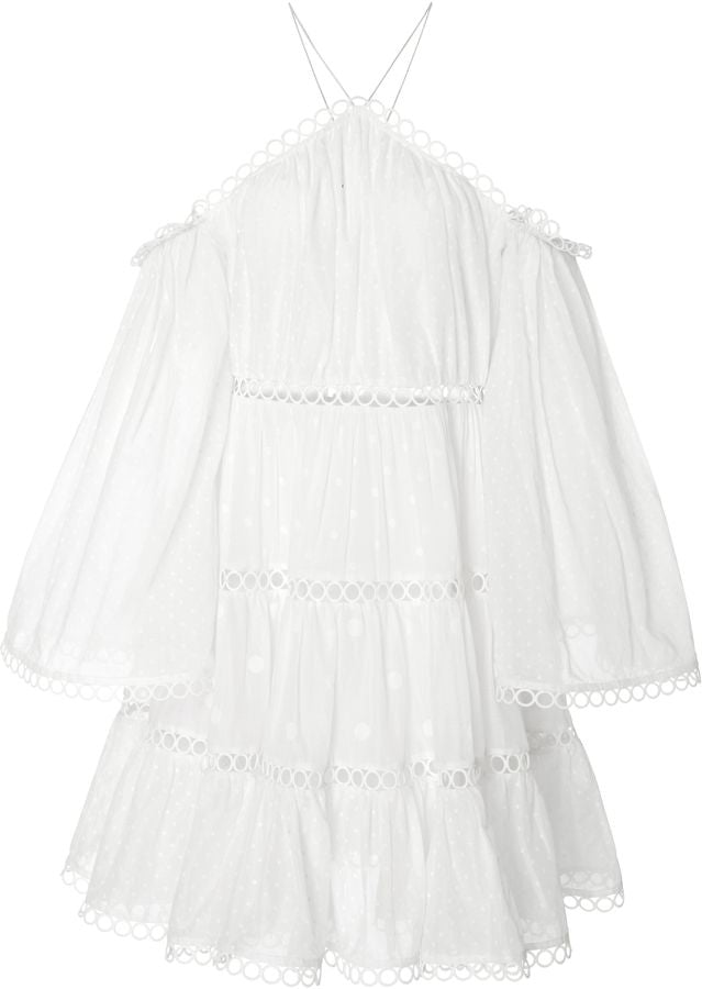 Zimmermann White Dress Size 2 (10/12)