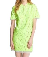 Diane Von Furstenberg Neon Dress Size 10
