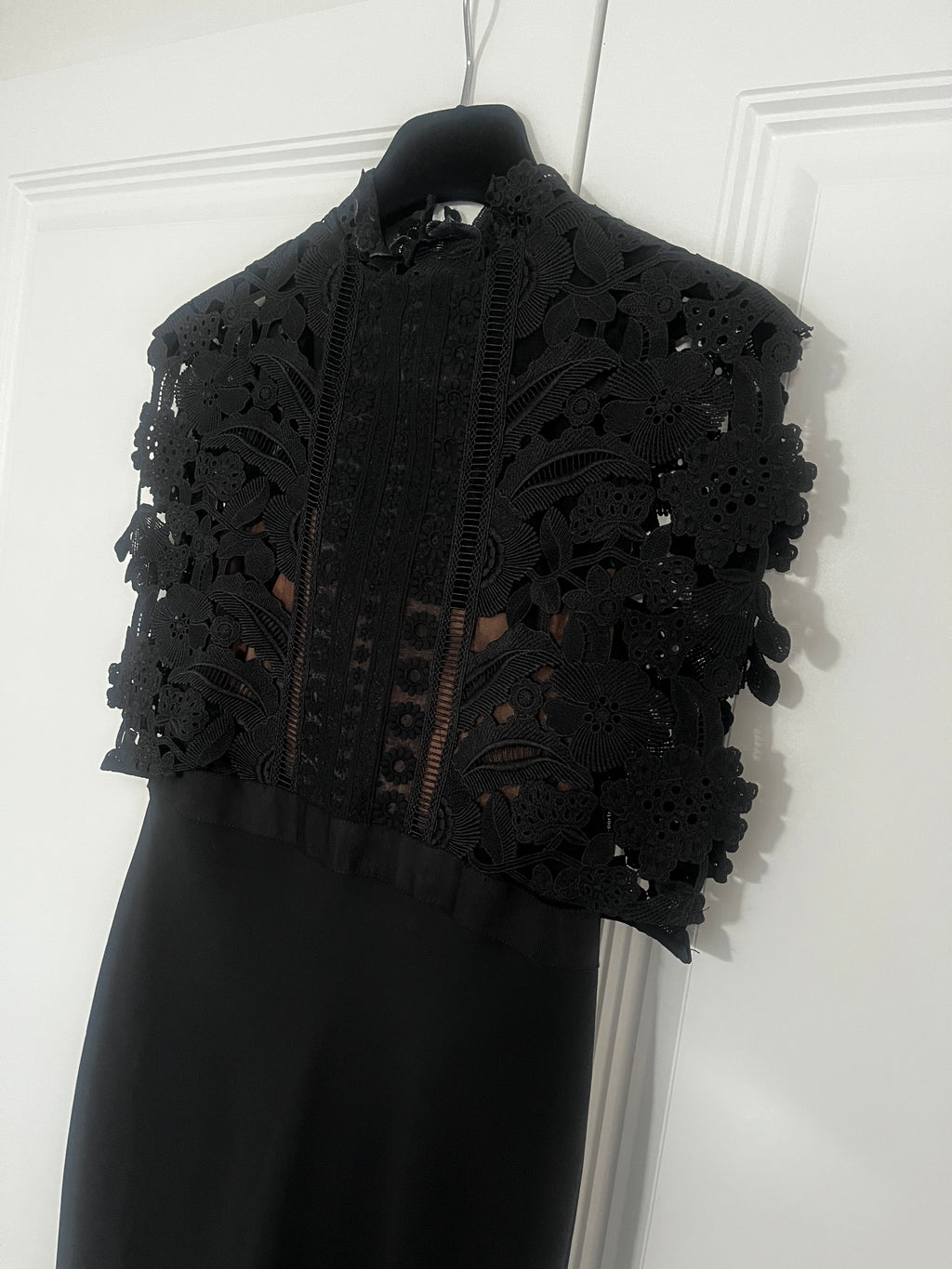 Self Portrait Black Dress Size 10