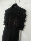 Self Portrait Black Dress Size 10