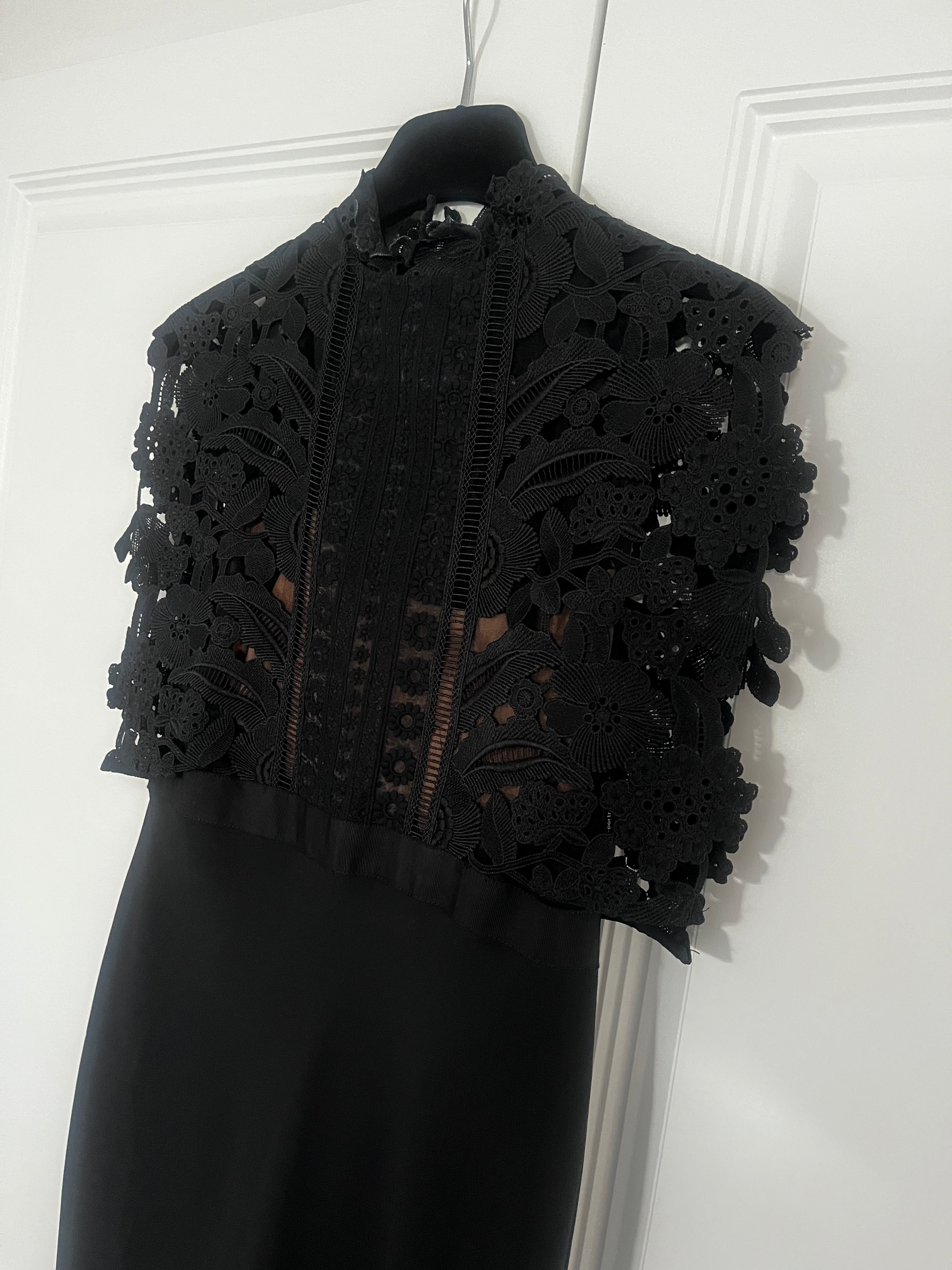 Self Portrait Black Dress Size 10