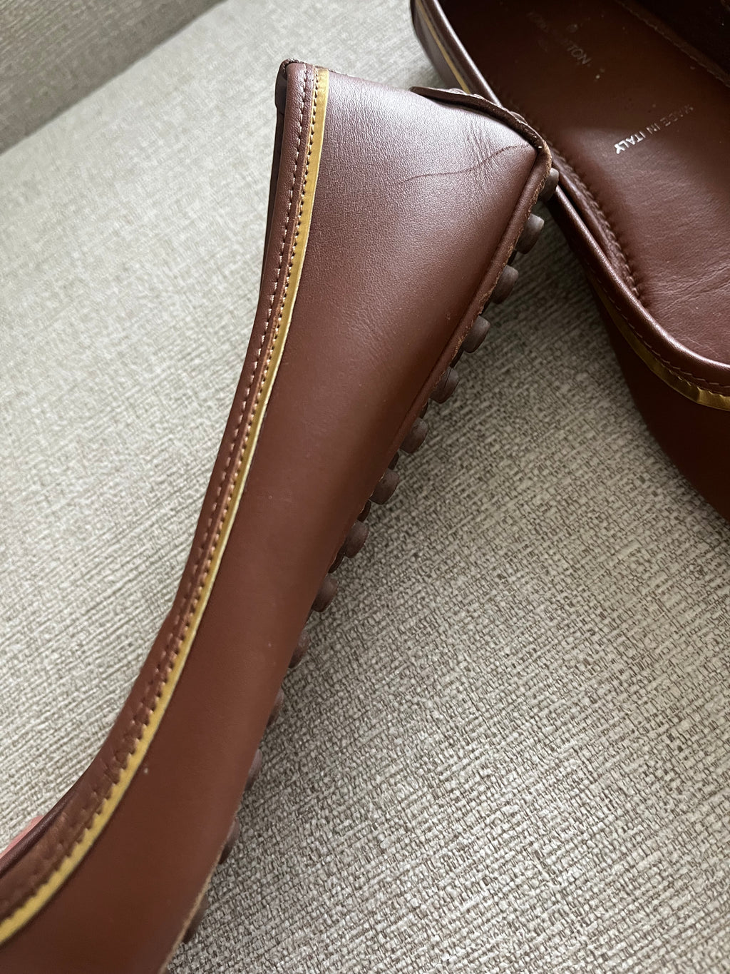 Louis Vuitton Moccasin Shoes Size 38