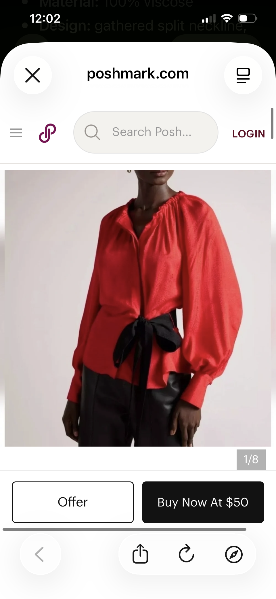 Ted Baker Blouse Size 2