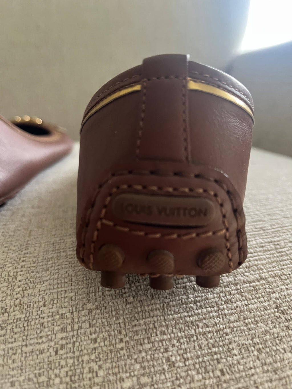 Louis Vuitton Moccasin Shoes Size 38