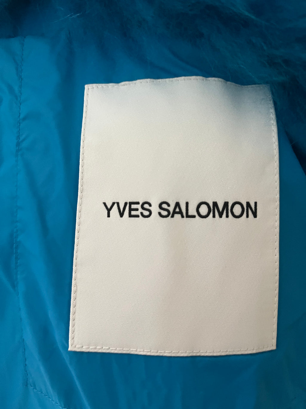 Yves Salomon Coat Size 34