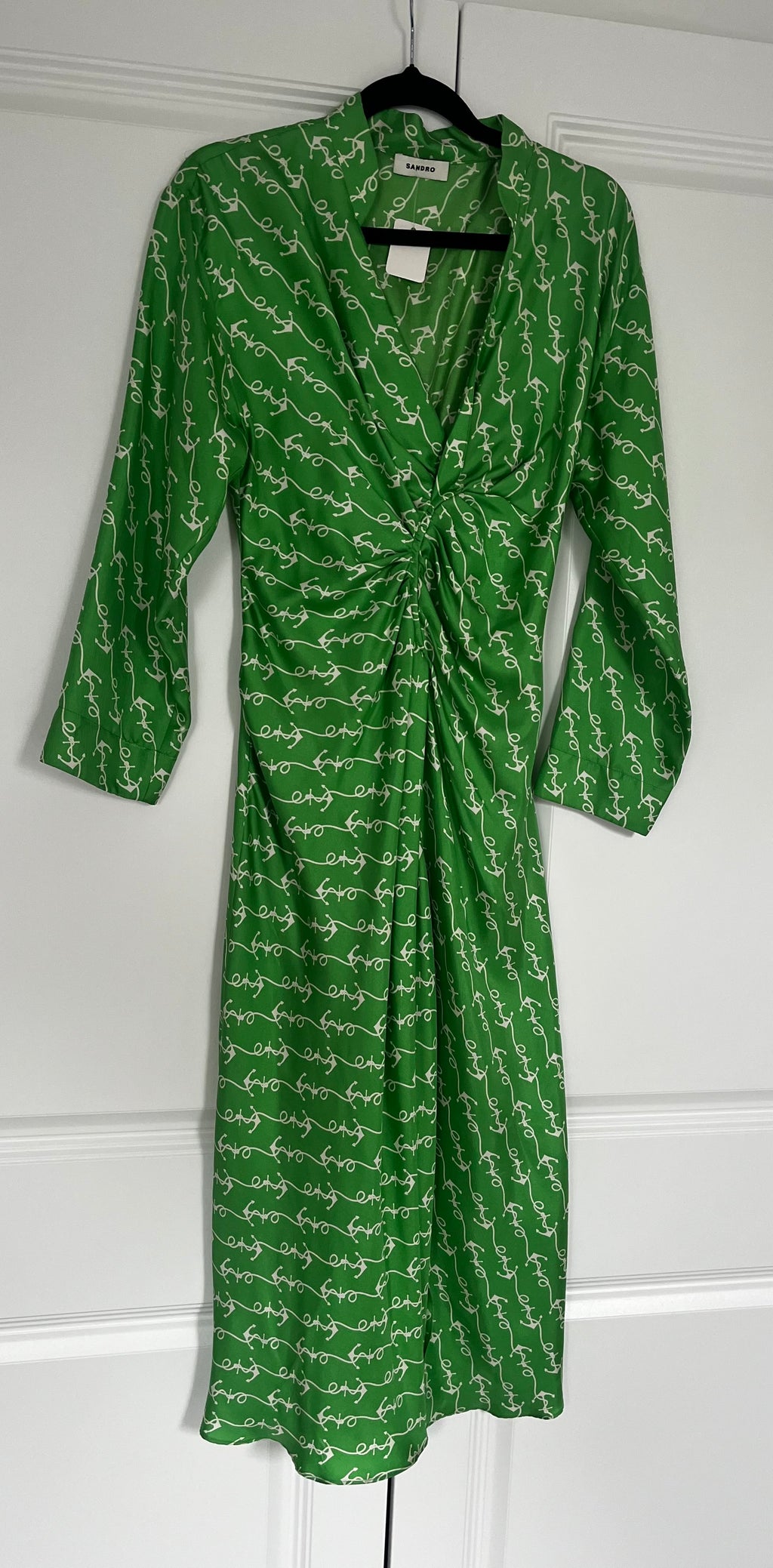 Sandro Silk Dress Size 34 (XS)