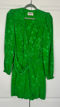 Zadig & Voltaire Green Silk Dress Size S