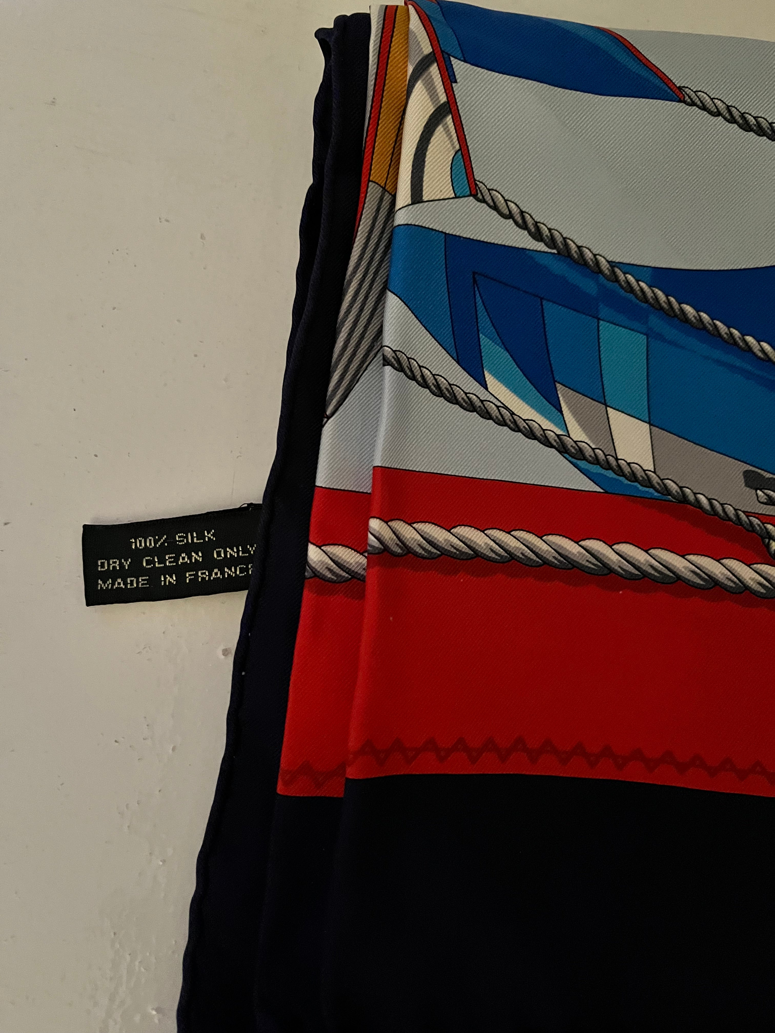 Rolex Silk Nautical Scarf