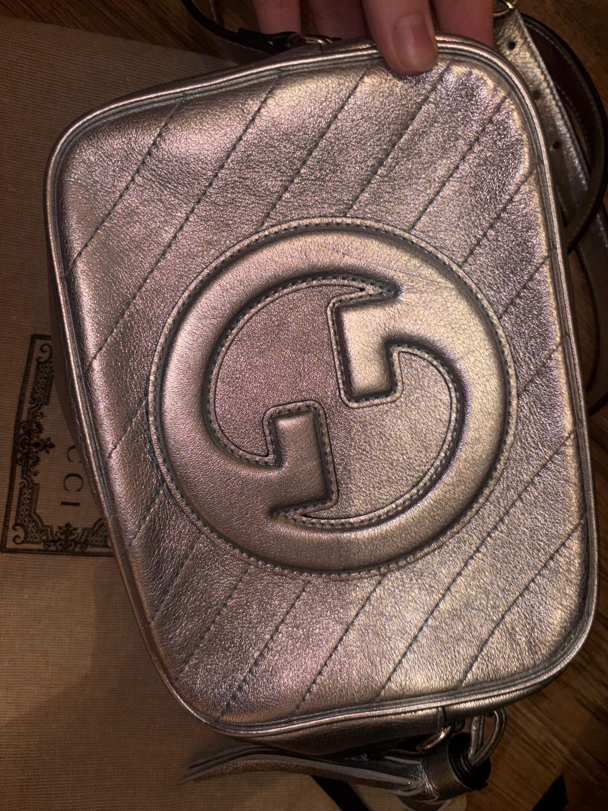 Gucci Silver Blondie Bag Brand New