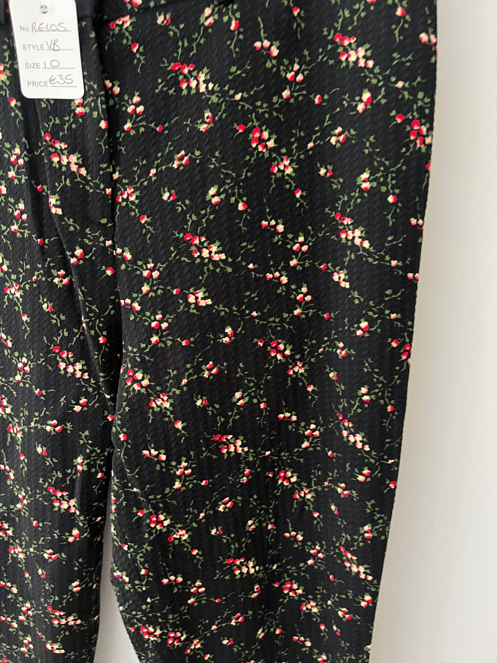 Victoria Beckham Floral Trousers