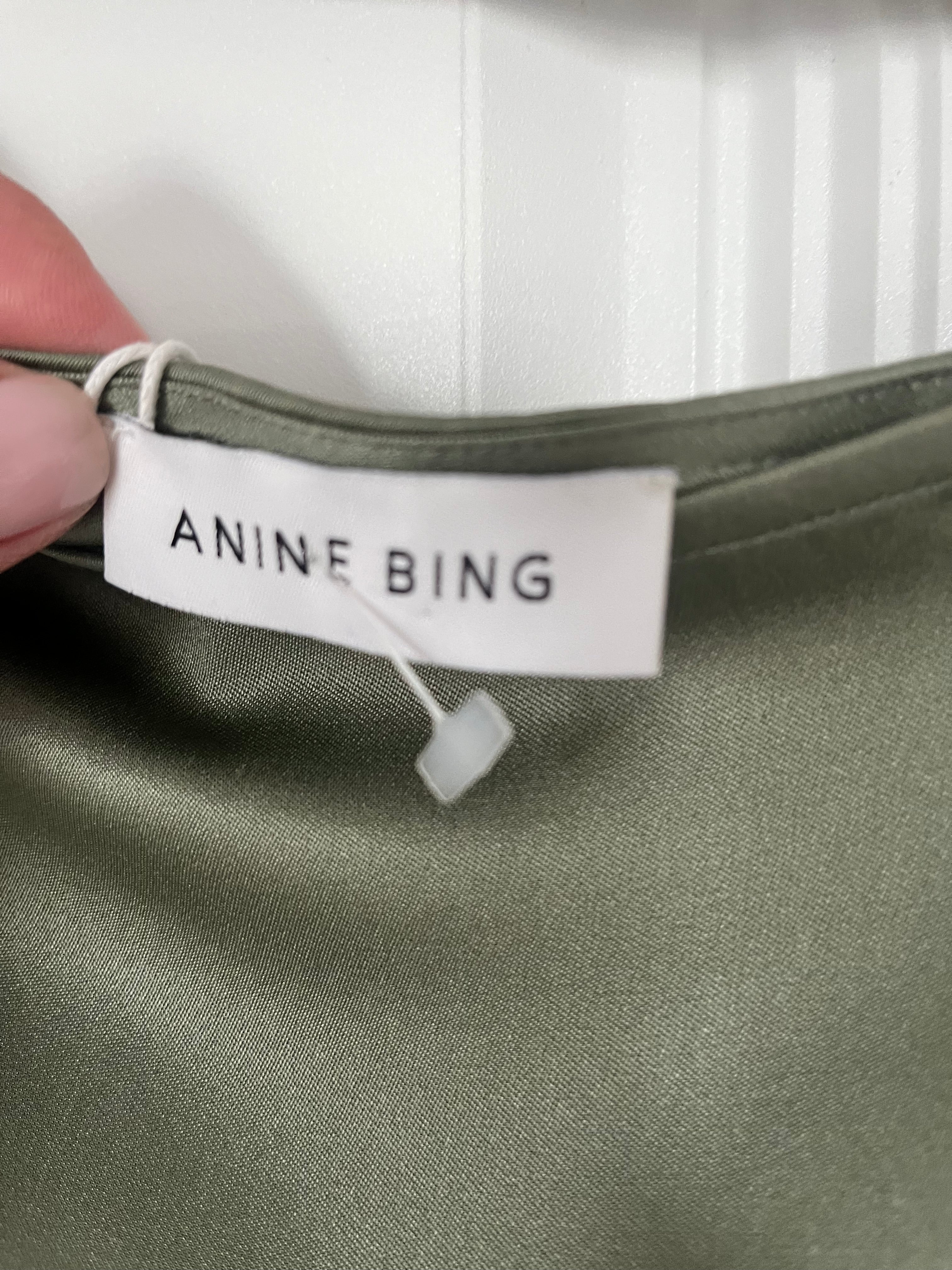 Anine Bing Silk Skirt Size S