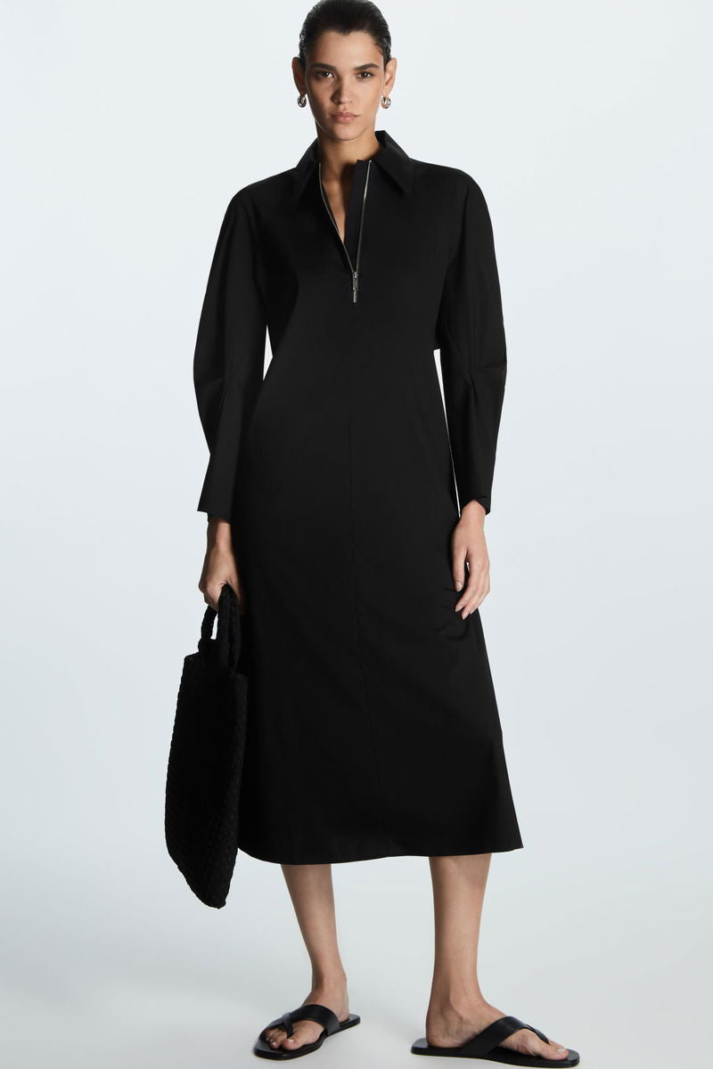Cos Midi Shirt Dress Size 38