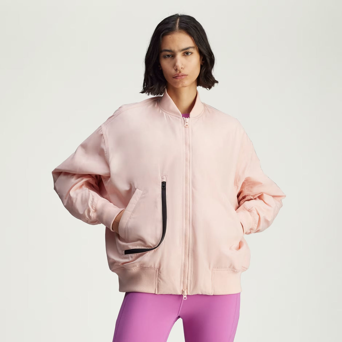 Stella McCartney x Adidas Pink Bomber Size S