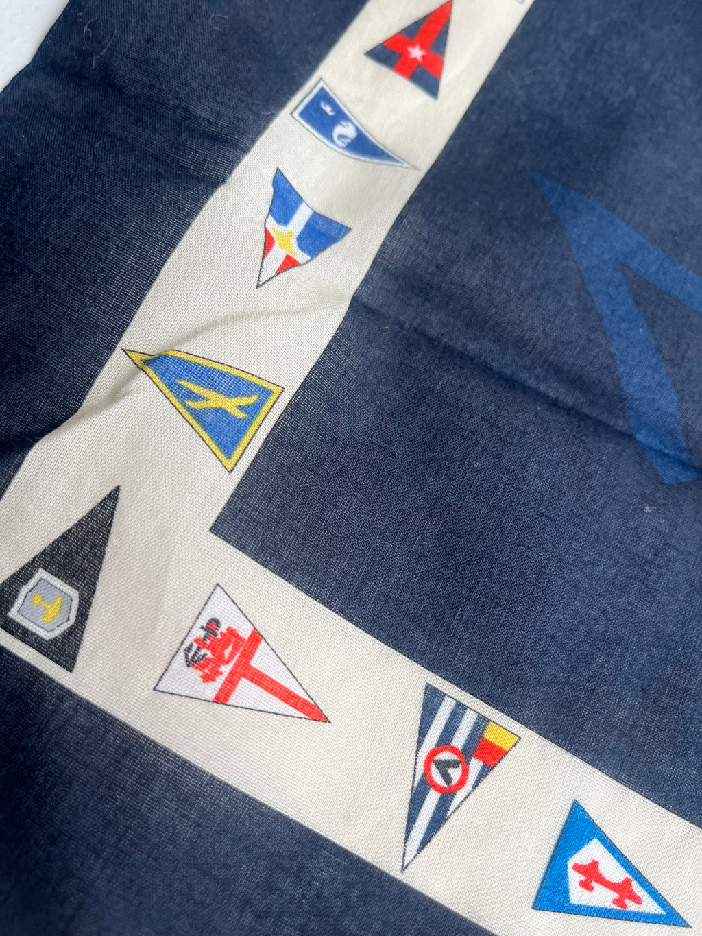 Louis Vuitton Navy Scarf/Bandana