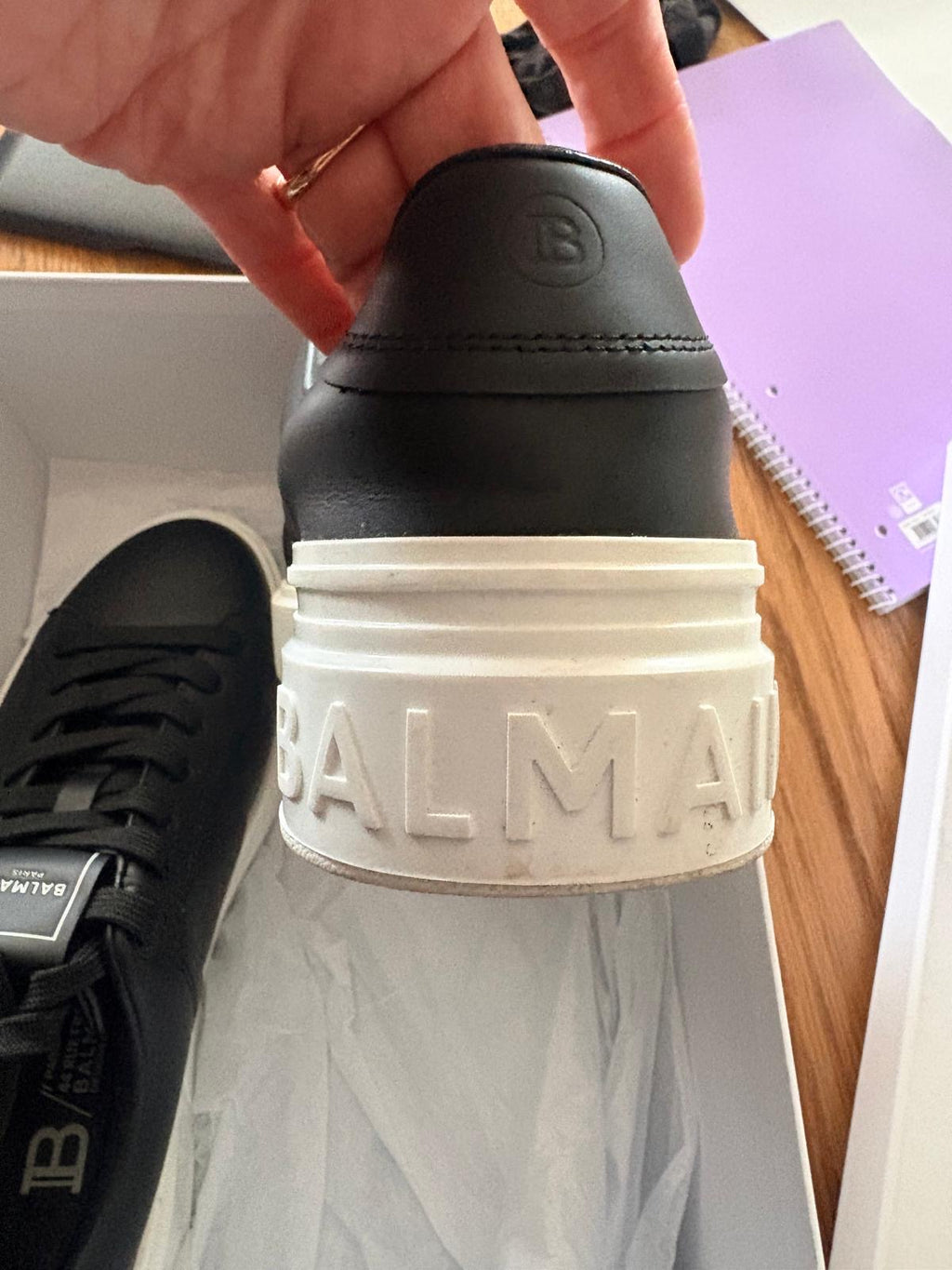 Balmain Trainers Size 6