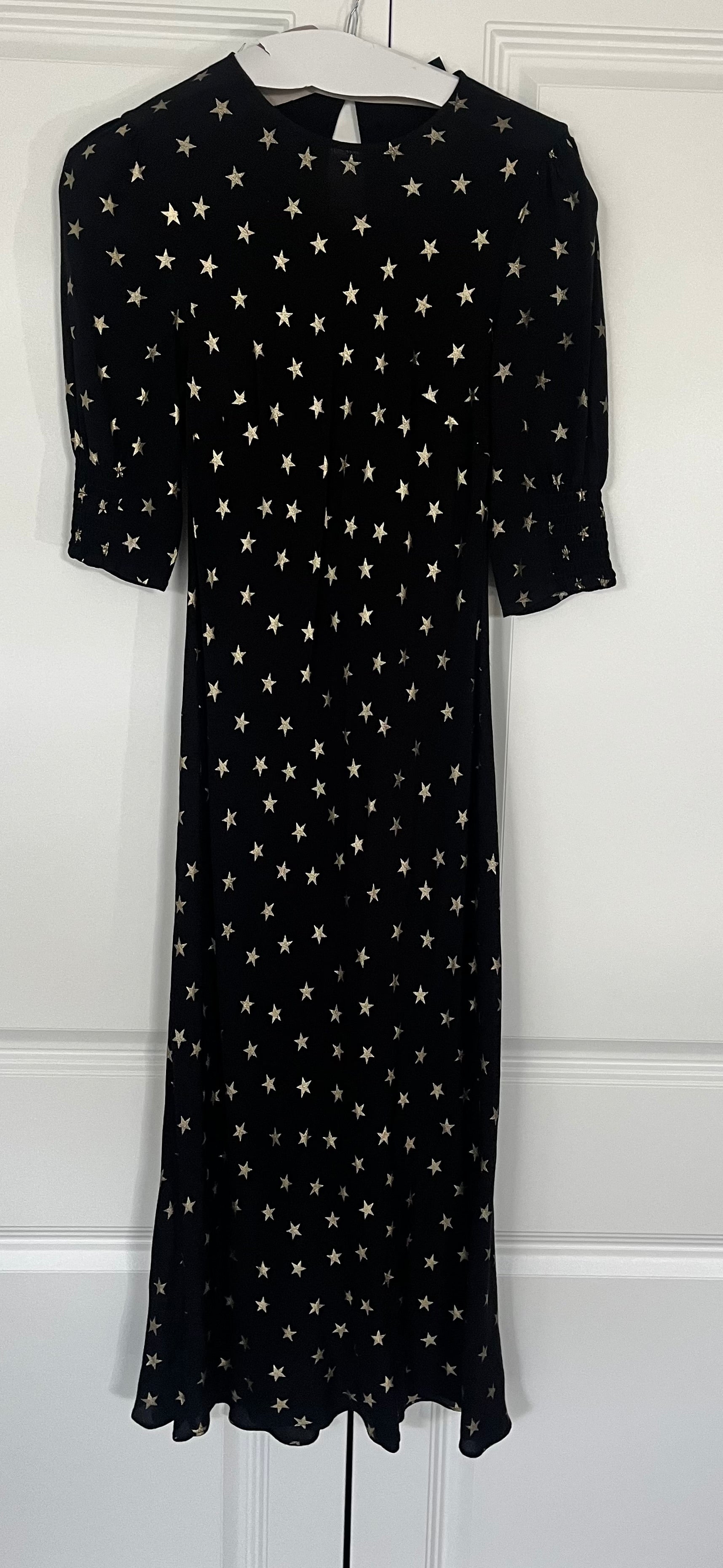 Rixo Star Print Dress Size 8