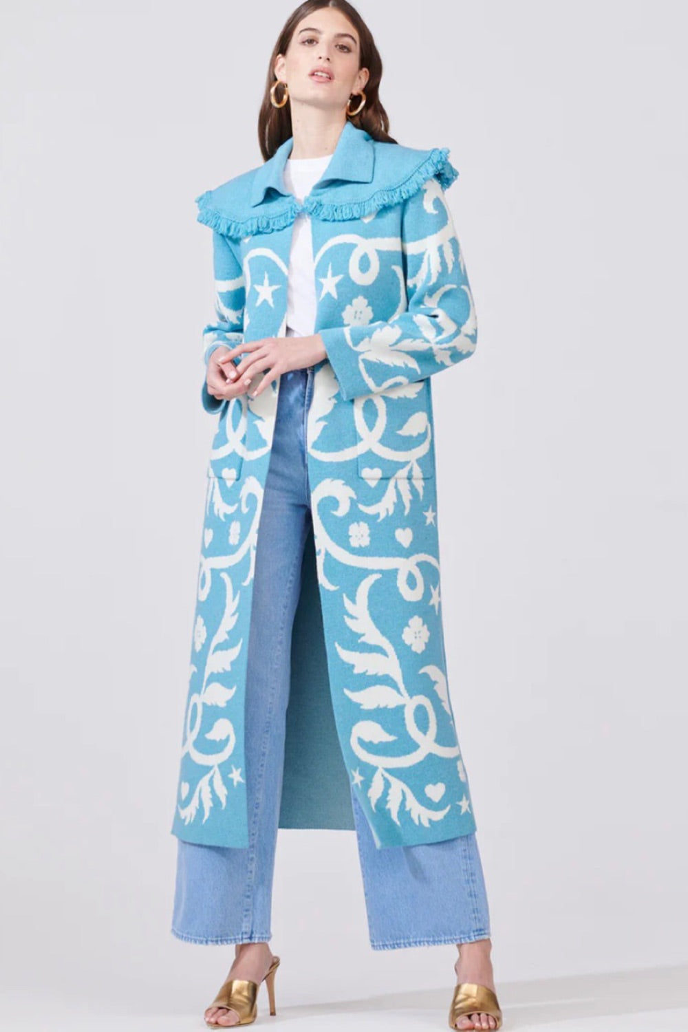 Hayley Menzies Long Cardigan Size XS
