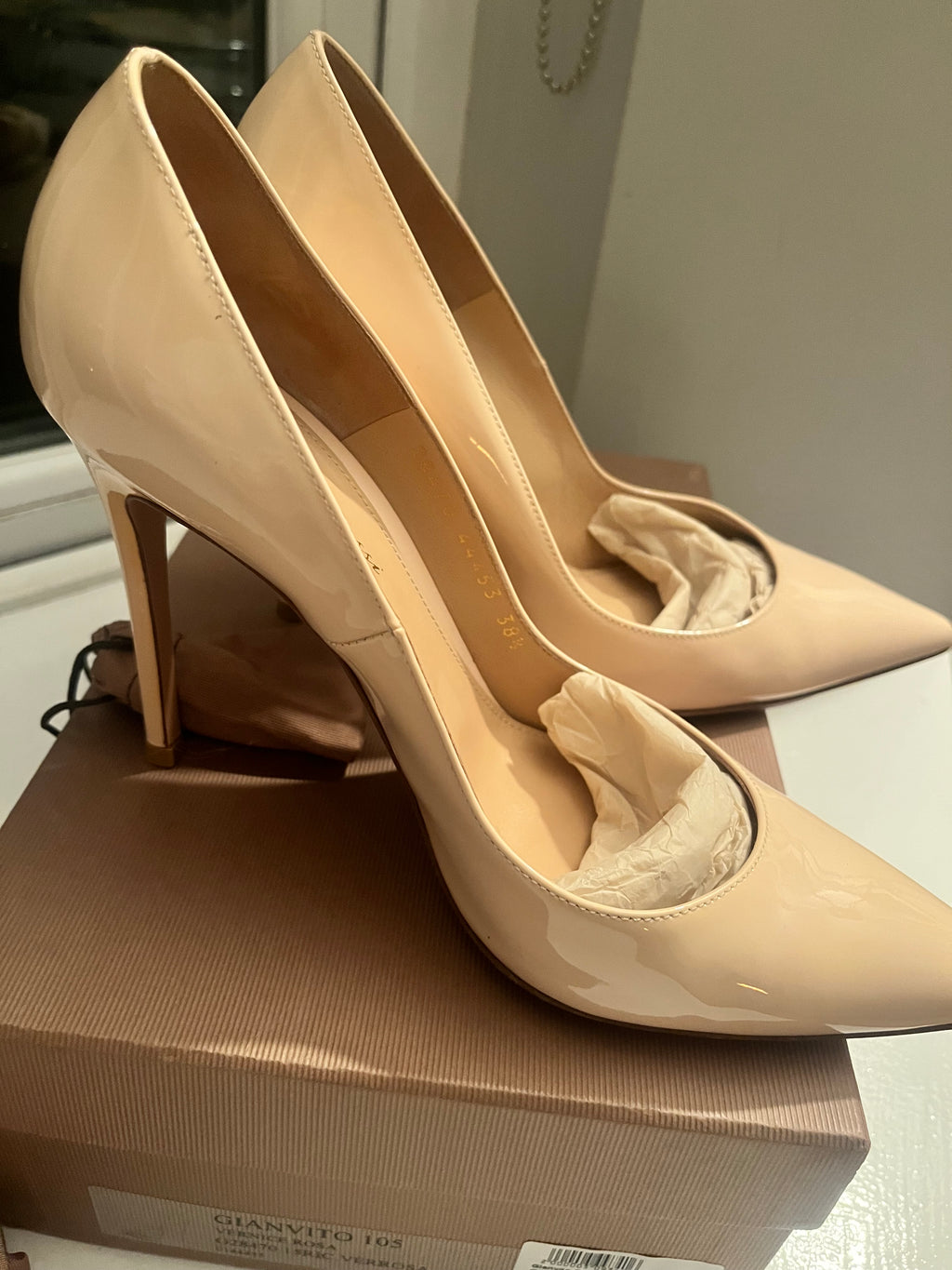 Gianvito Rossi Verrosa Rosa Heels Size 38.5