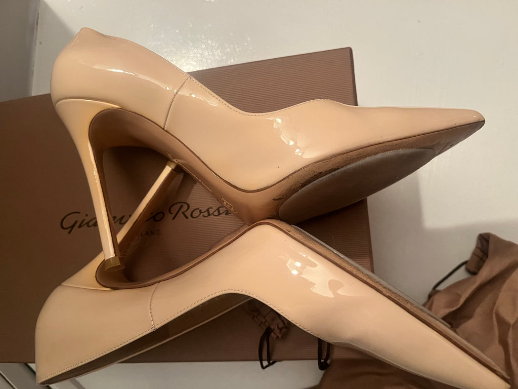 Gianvito Rossi Verrosa Rosa Heels Size 38.5