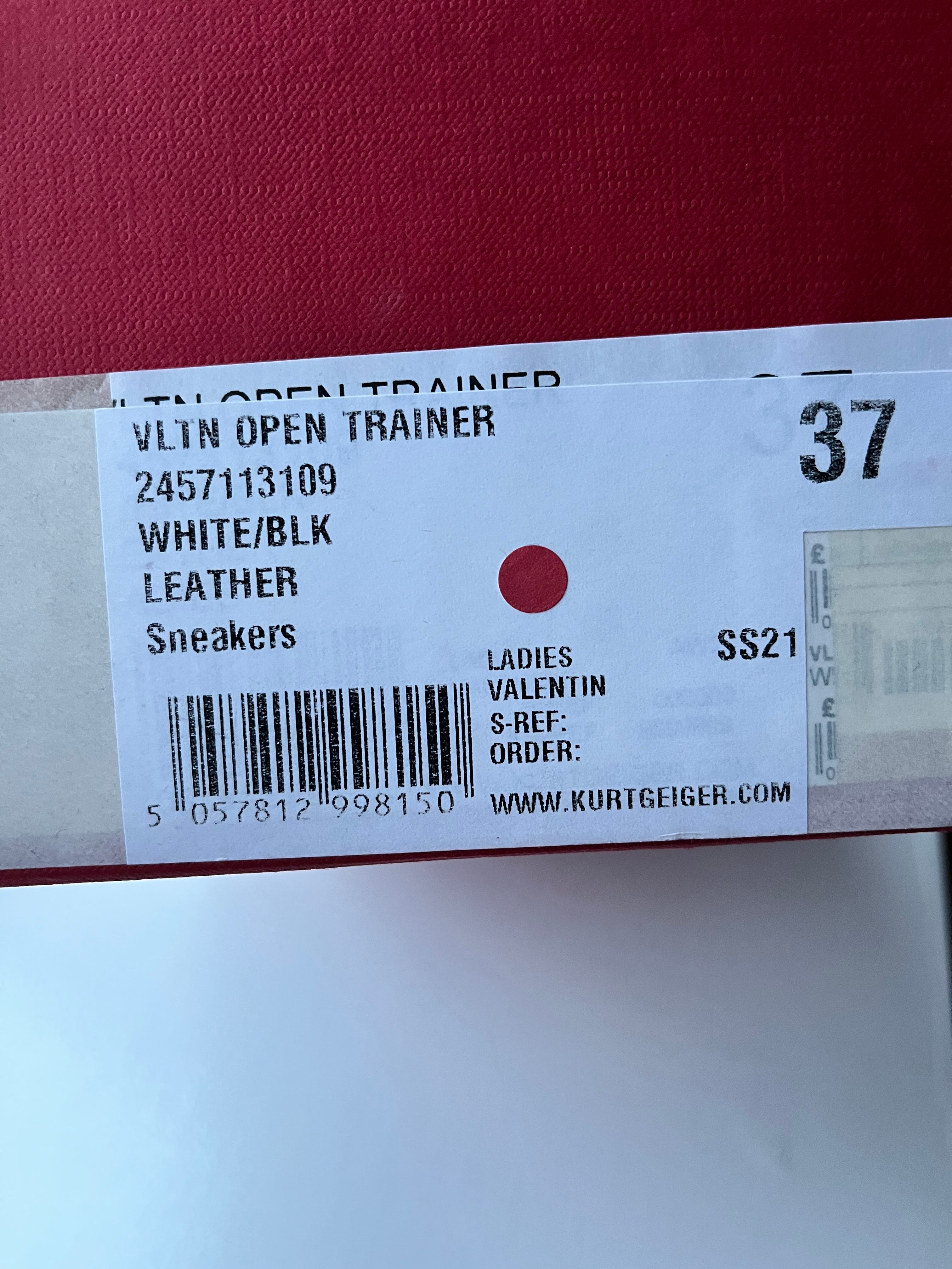 Valentino Open Sneakers Size 37