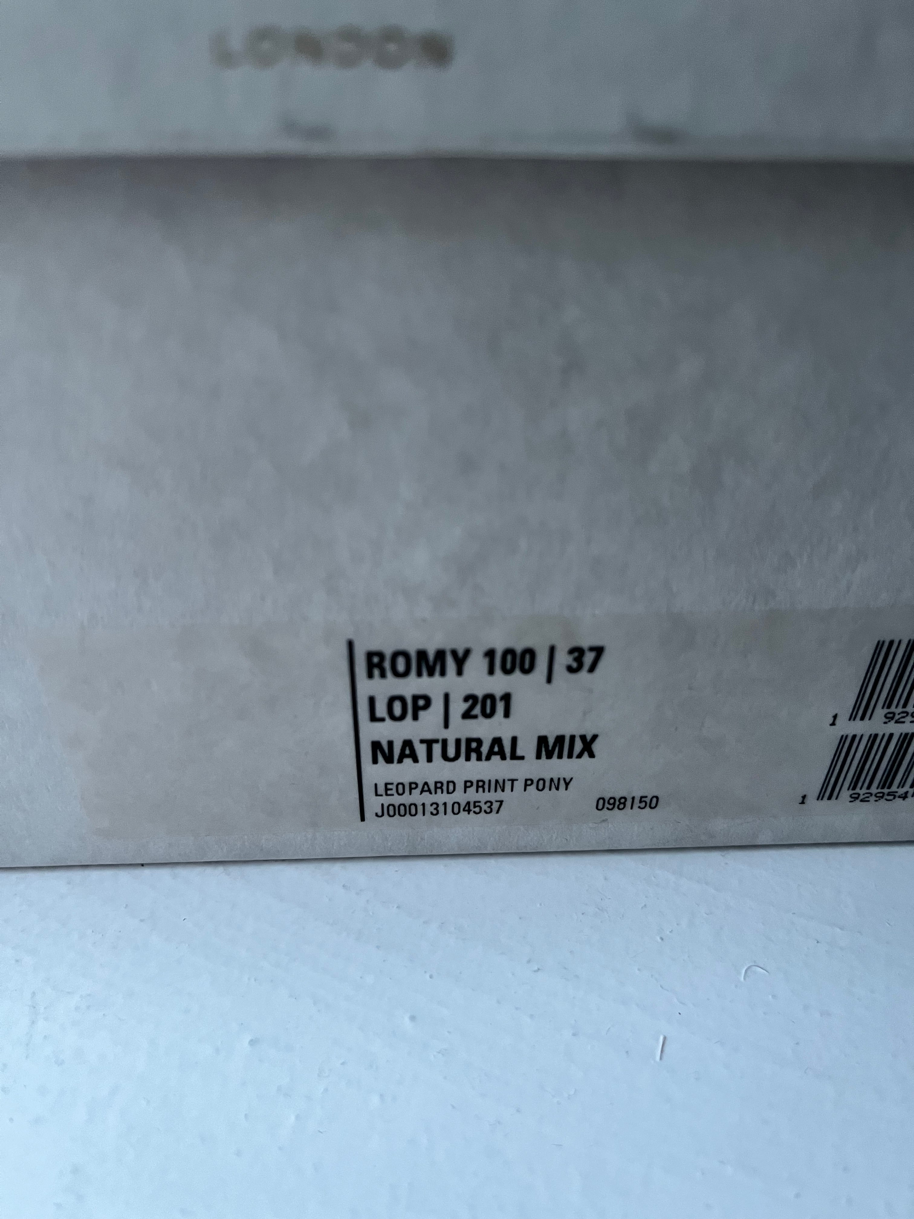 Jimmy Choo Leopard Print Pony Heels Size 37