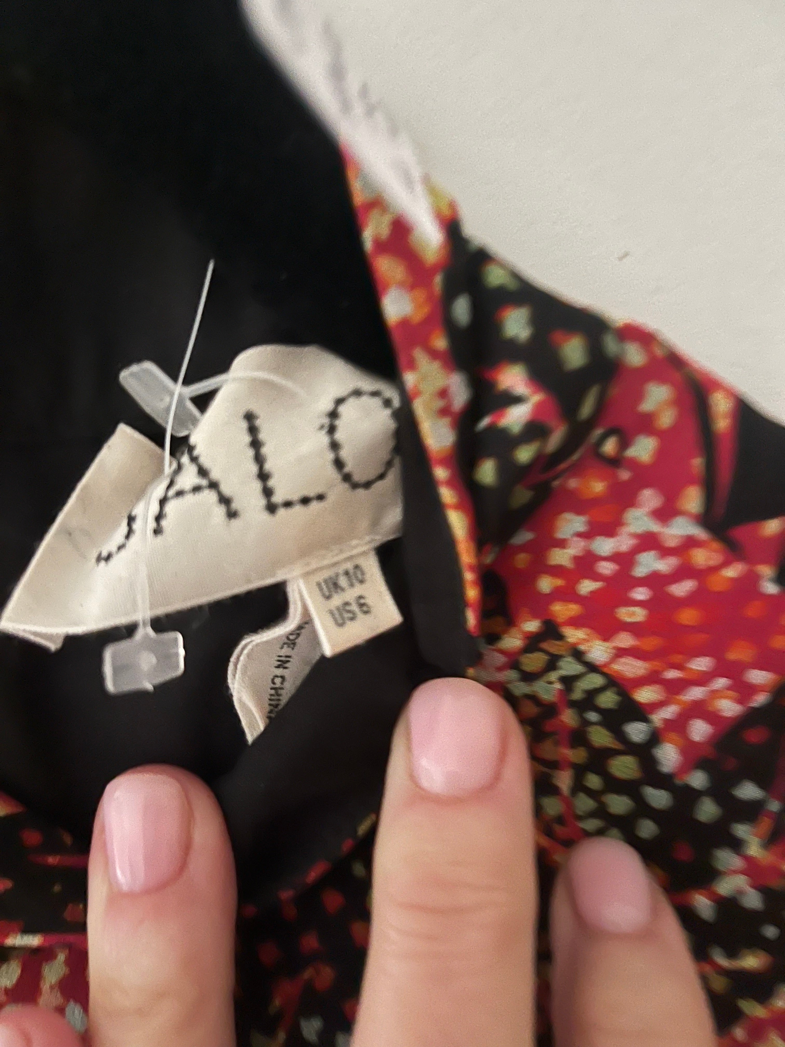 Saloni ‘Isa’ Ruffle Dress Size 10