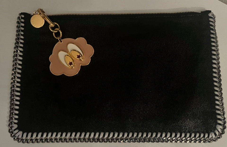 Stella McCartney Black Falabella Clutch