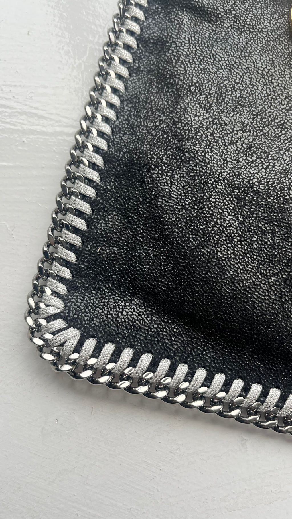 Stella McCartney Black Falabella Clutch
