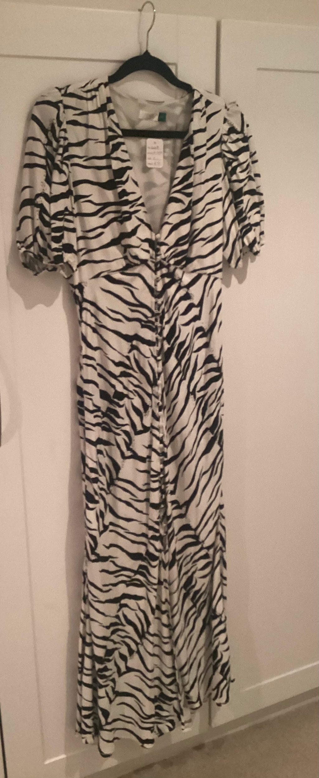 Rixo Zebra Print Dress Size S