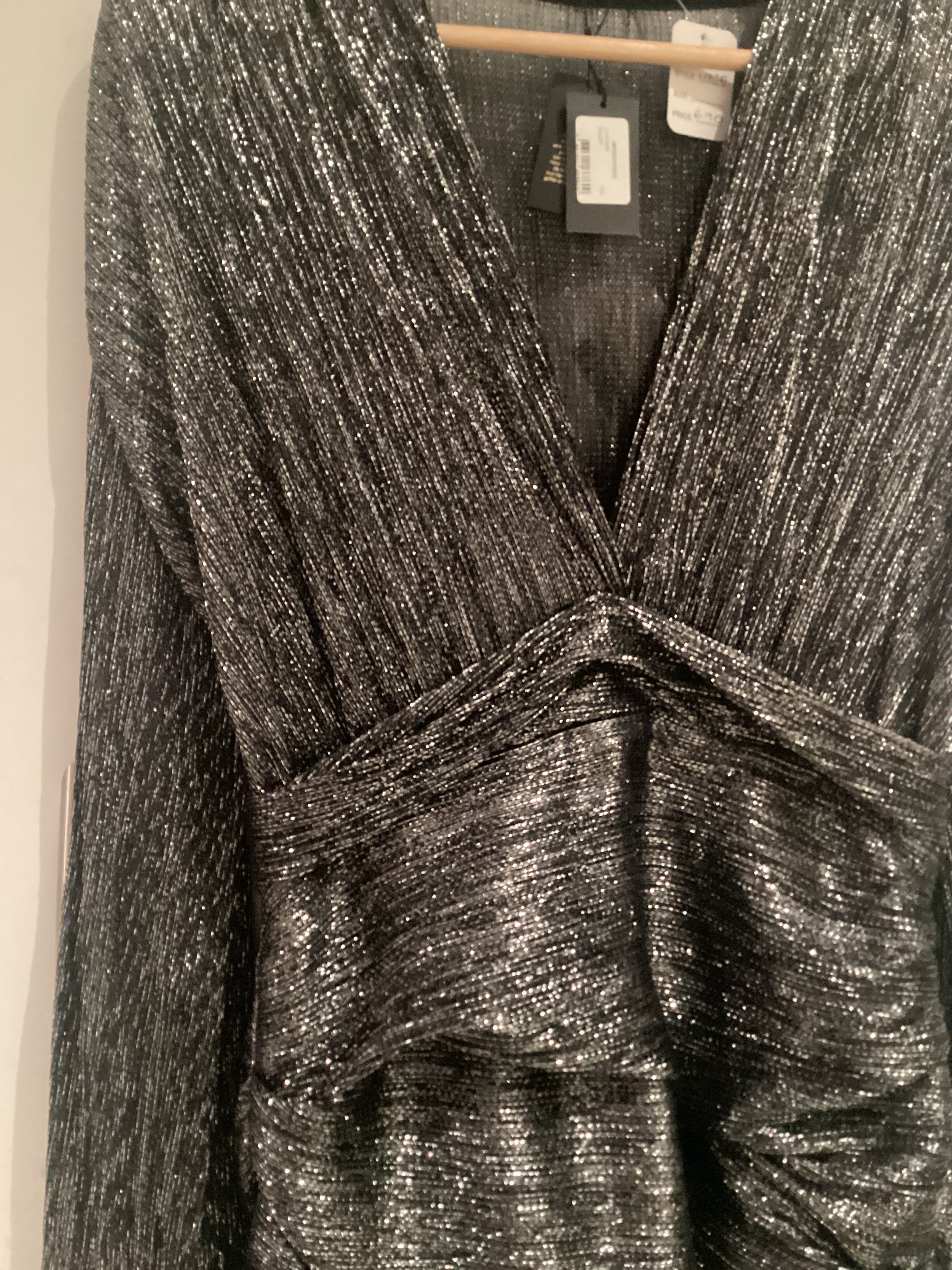 Maje Silver Dress Size 40/12