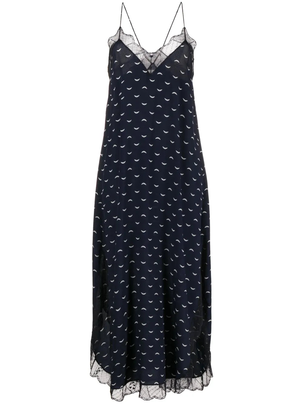 Zadig & Voltaire Navy SIlk Dress Size S