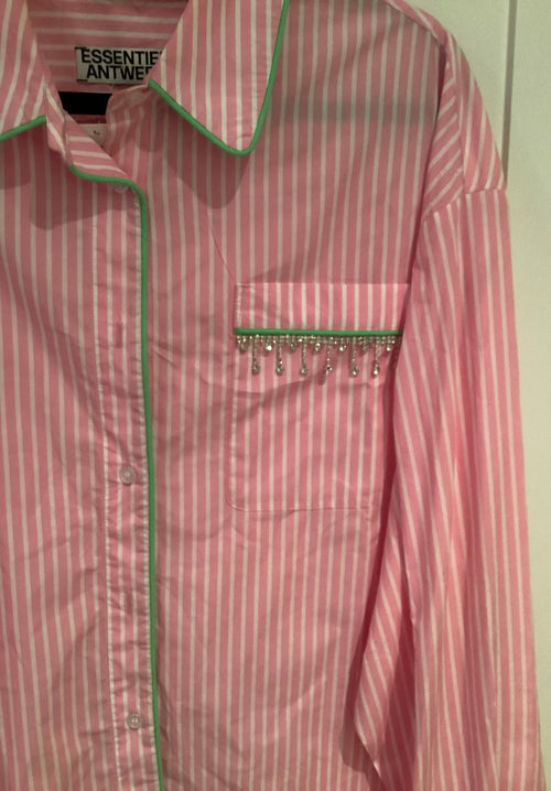 Essential Antwerp Pink Striped Shirt