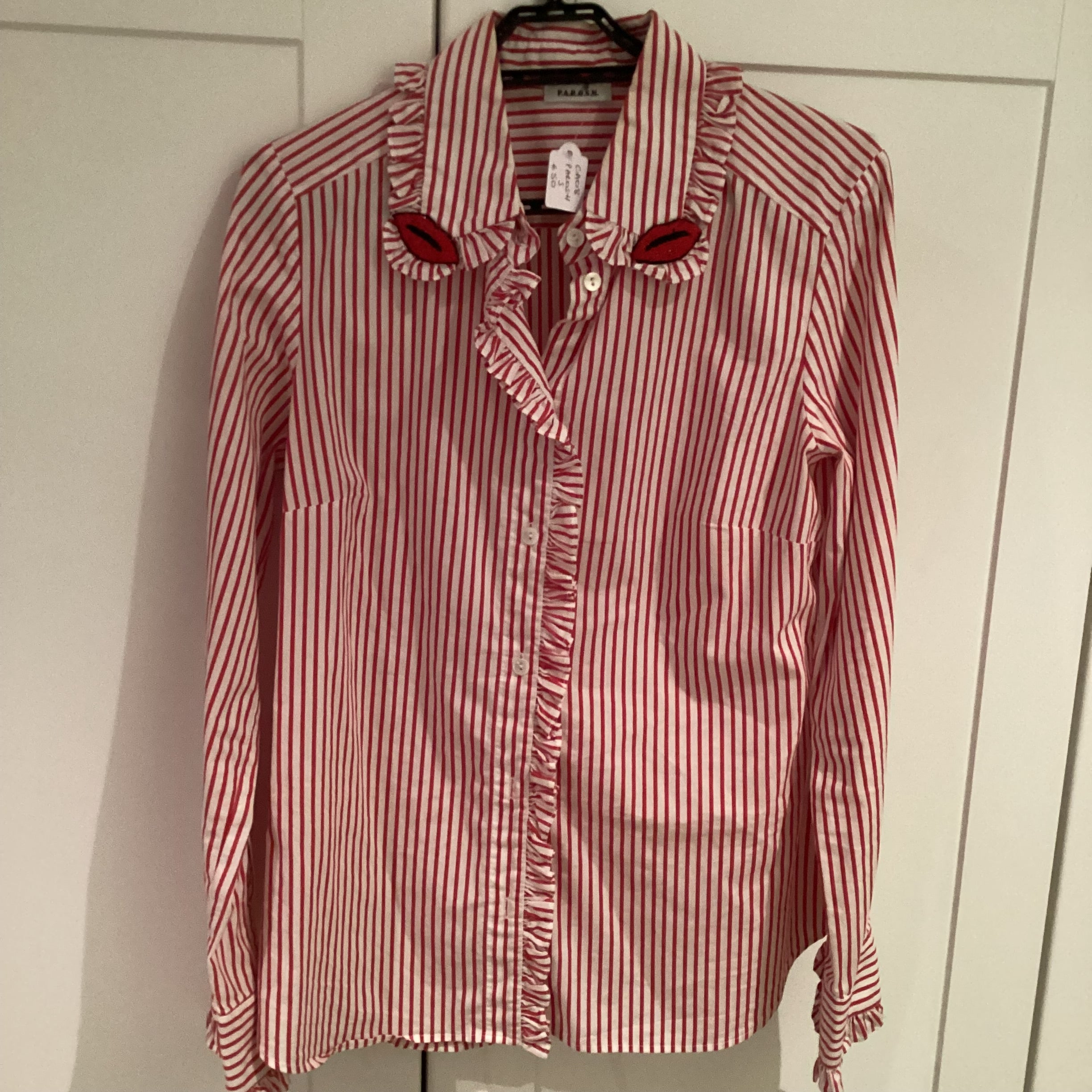 Parosh Stripe Blouse Size S