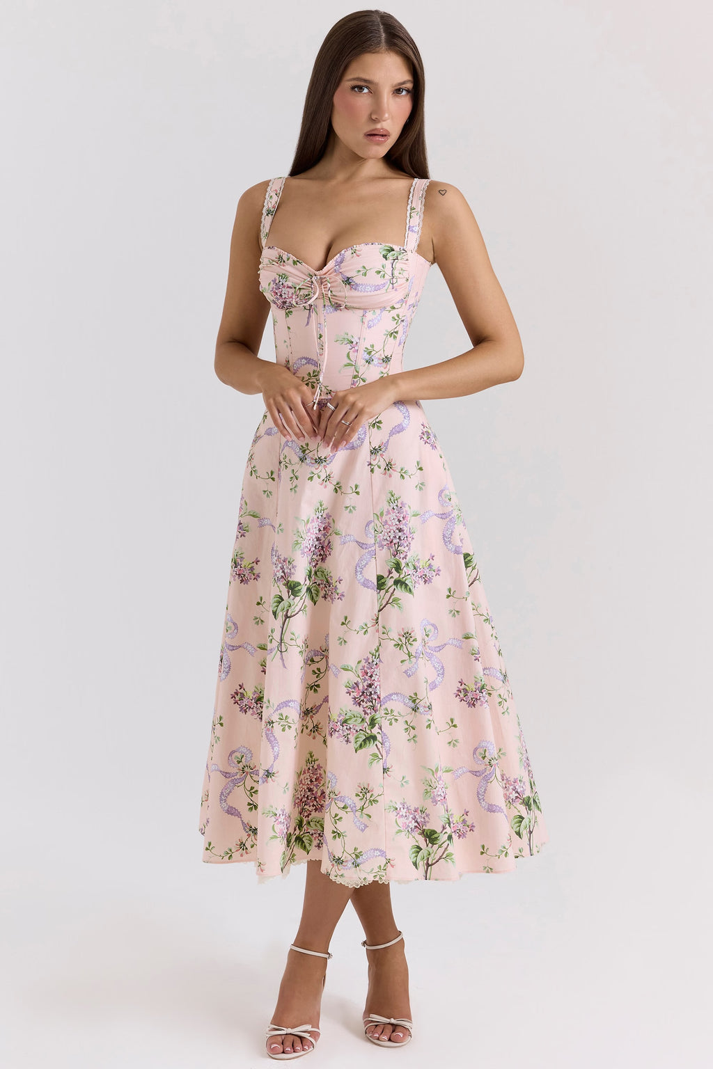 House of CB Pink Rosalee Dress Size M