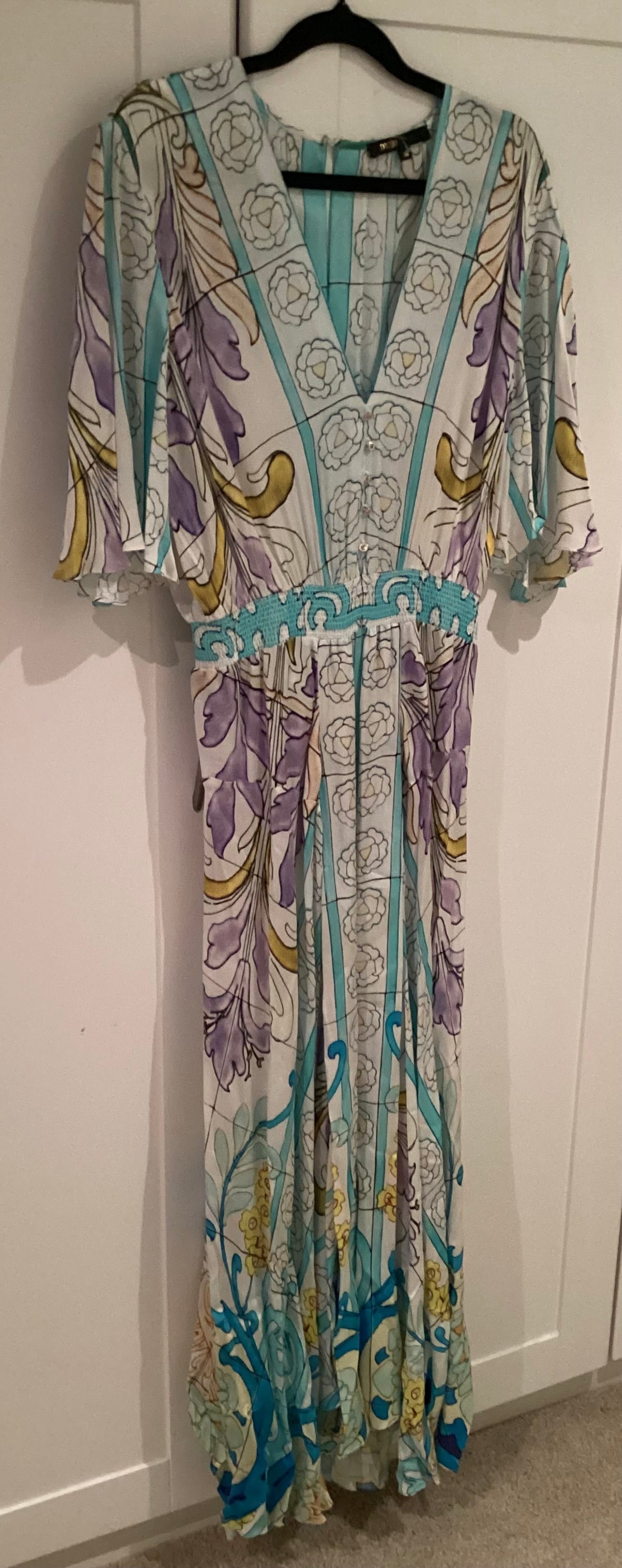 Maje ‘Rezaique’ Printed Dress Size 38