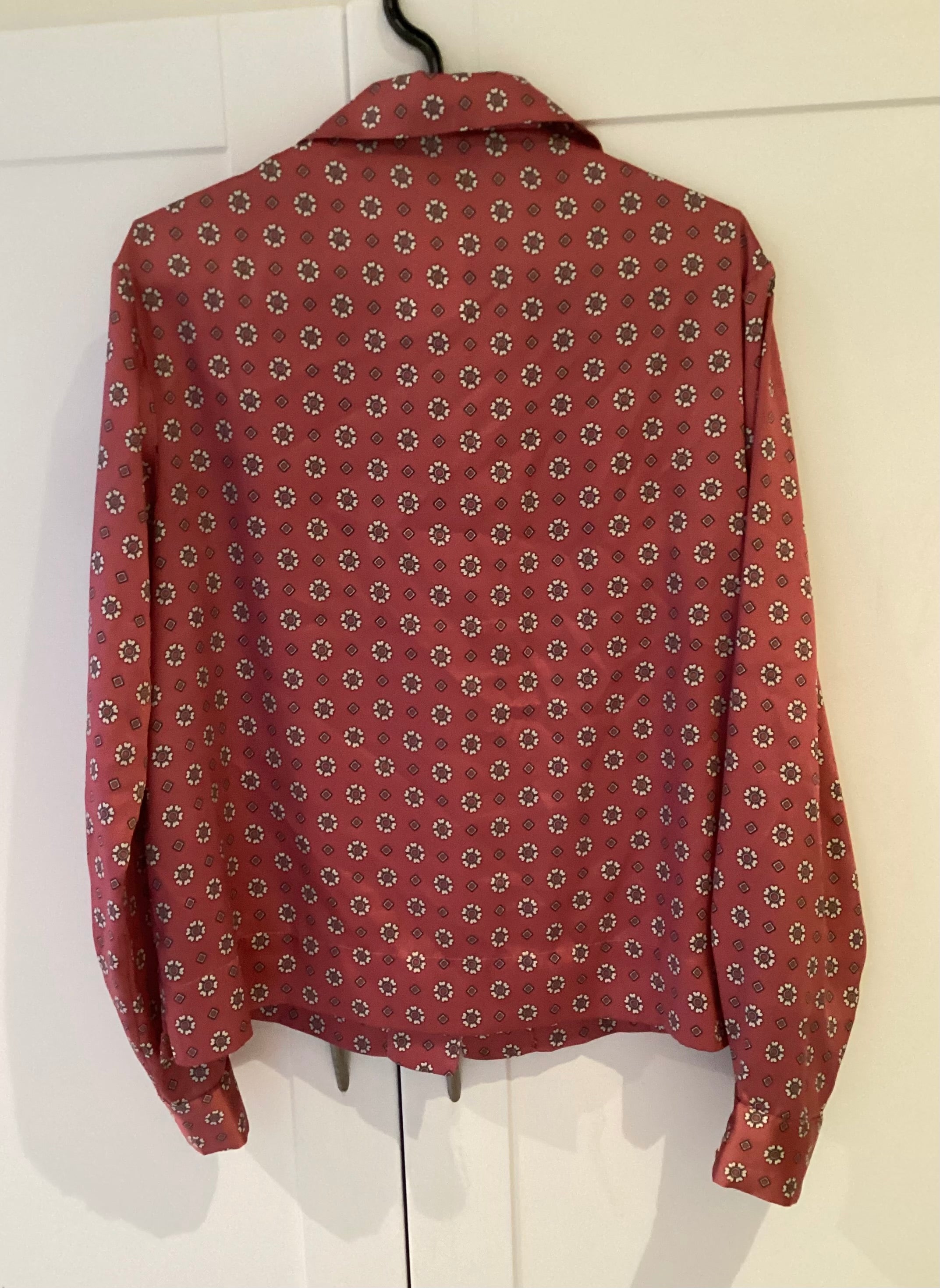 Claudie Pierlot Satin Blouse Size 12